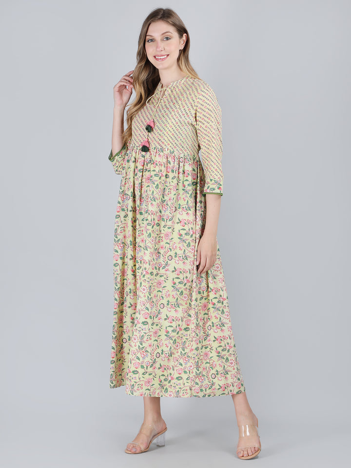 Pastel Green Maternity Nighty - nihsamah